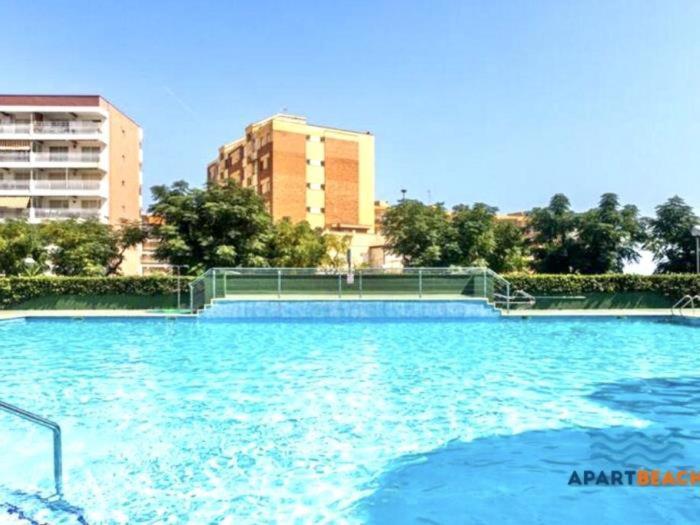 Apartbeach La Brisa Y Frente Playa La Pineda Bagian luar foto