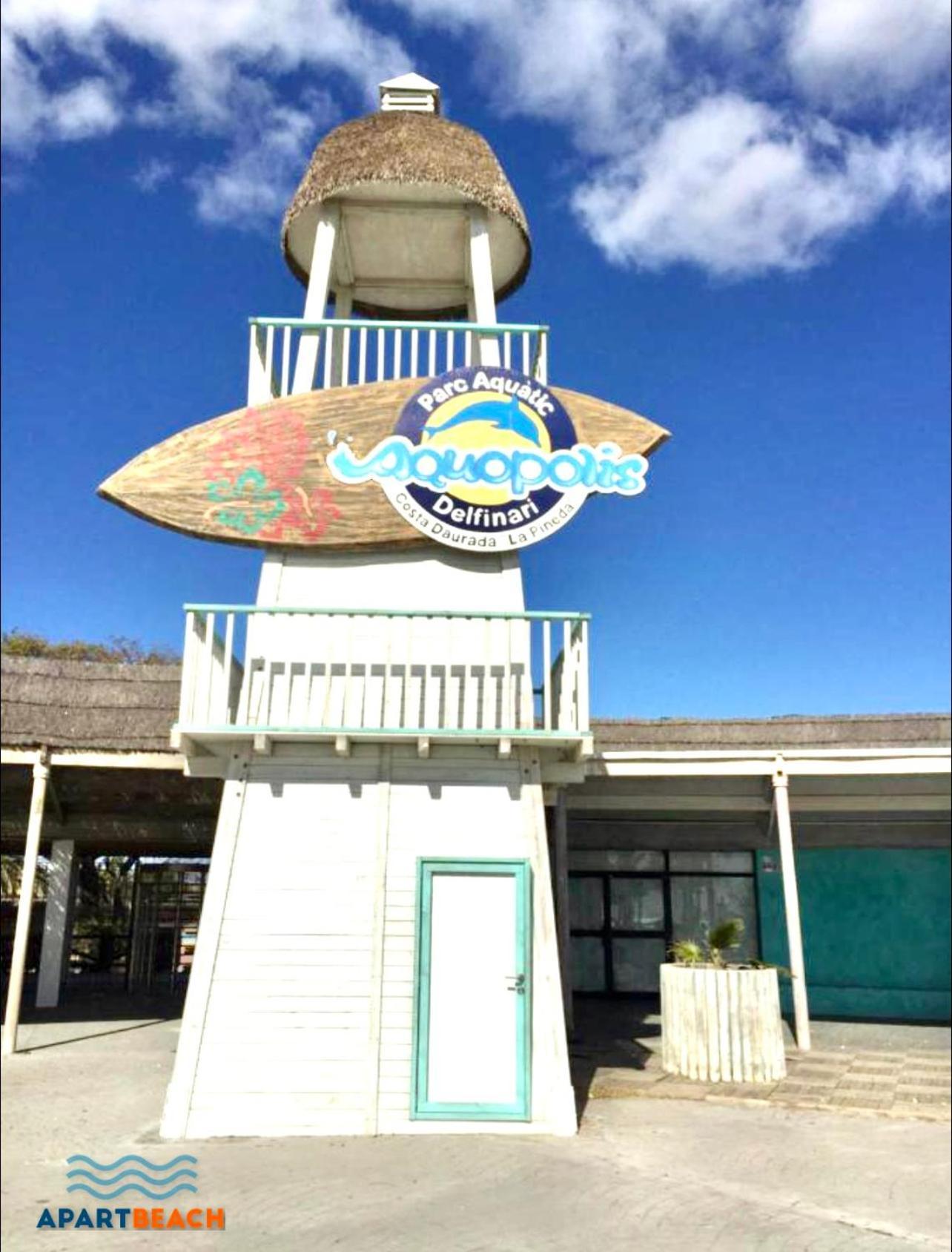 Apartbeach La Brisa Y Frente Playa La Pineda Bagian luar foto